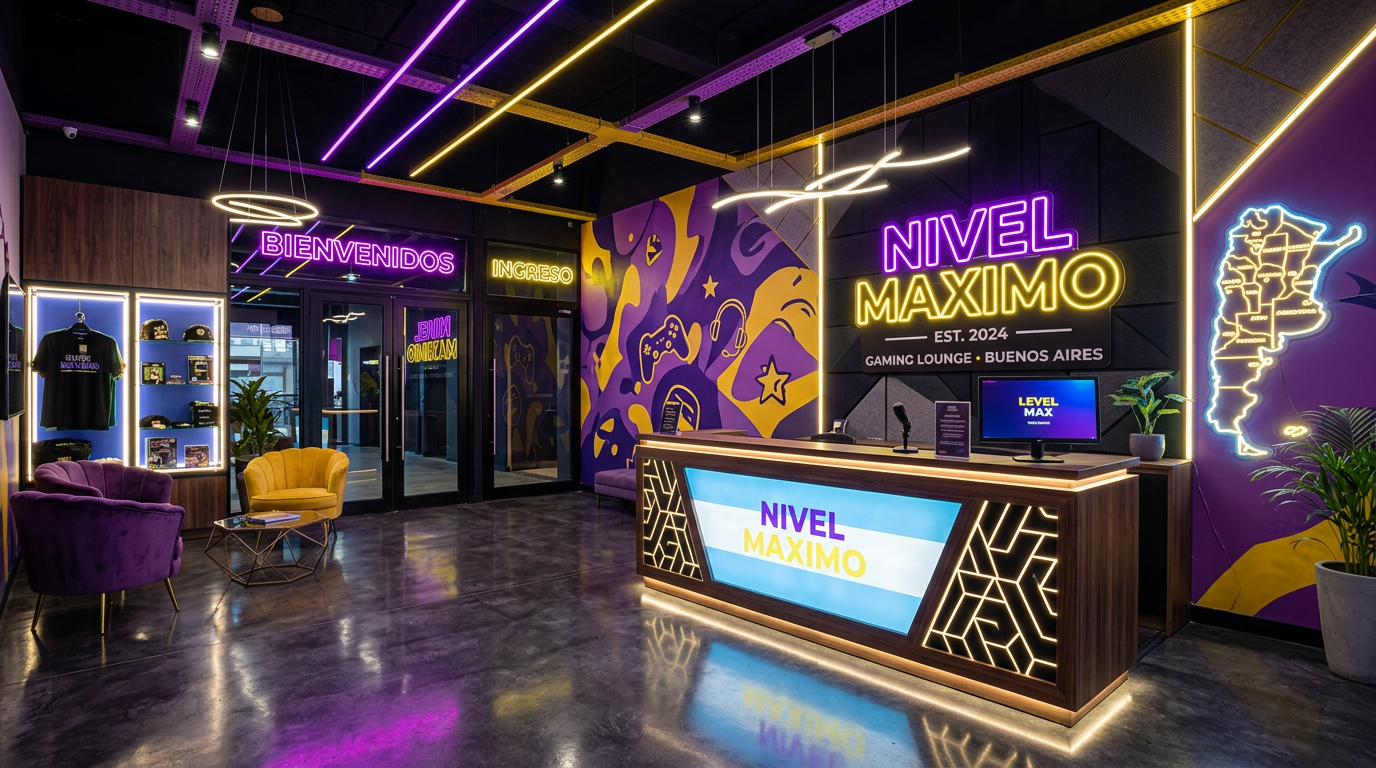 Lobby y entrada de Zona Juego Buenos Aires